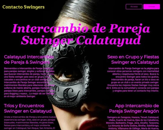 Contacto Swinger Calatayud 🍍