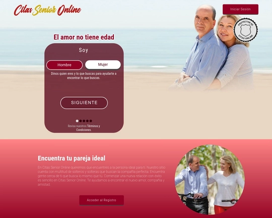 Citas Senior Online🧡 Logo