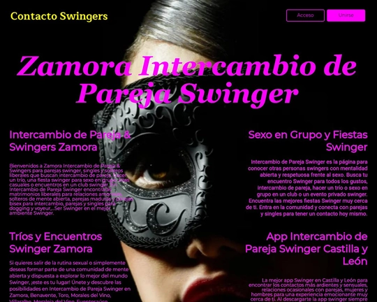 Intercambio de Pareja Zamora Logo