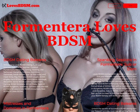 Loves BDSM Formentera